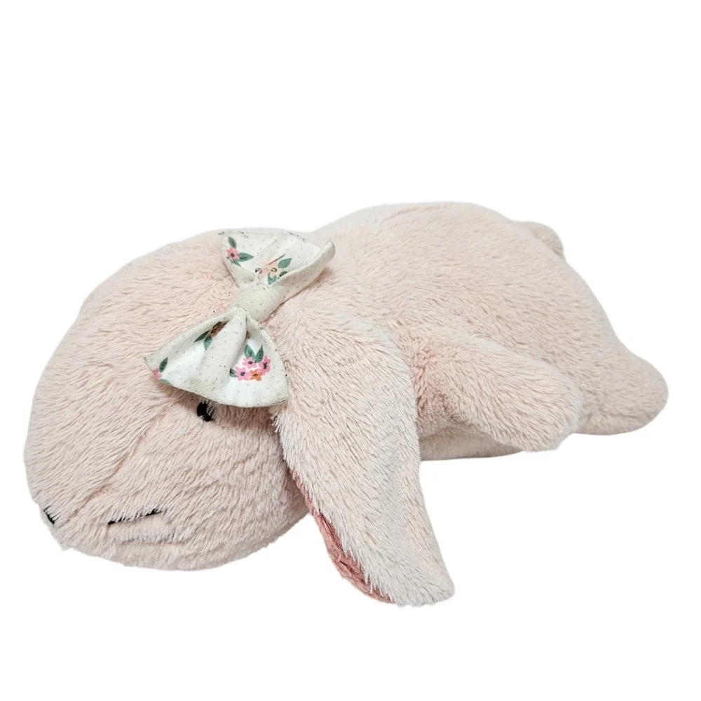 Pillowfort Weighted Plush Pink Bunny Rabbit 20